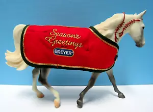 Vintage BREYER SERIE NATALE 1998 #750198 Fiocco di Neve Stagioni Auguri - Foto 1 di 14