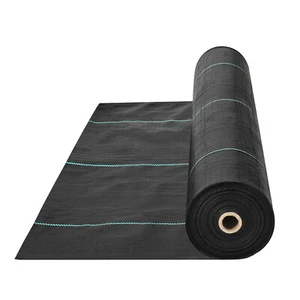 VEVOR Tela Antihierbas Geotextil Tejido de PP Antimaleza 0,9 x 91,4 m, 108 g/m² - Imagen 1 de 12