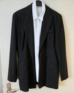 CAREN PFLEGER Longblazer Blazer schwarz * wie NEU - Bild 1 von 5