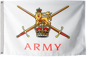 British Army Badge Flag 3'x2' - ONE ONLY - Picture 1 of 7