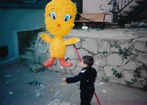FOTOGRAFÍA ENCONTRADA Color PINATA BOY Instantánea Original DE COLECCIÓN 25 48 L - Imagen 1 de 1