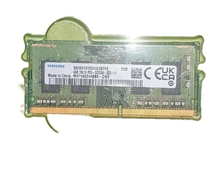 Memoria RAM para computadora portátil Samsung (4 GB) 1Rx16 PC4-3200AA DDR4 M471A5244CB0-CWELL - Imagen 1 de 2