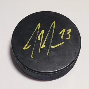 Tyler Toffoli Auto offizielles Spiel Puck Montreal Kanadier LA Kings PERSÖNLICH - Bild 1 von 2