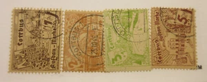 ALEMANIA Ocupación Cottbus, Michel: 17, 18, 19, 20, USADO, Lote 23 Cat 32€ - Imagen 1 de 1