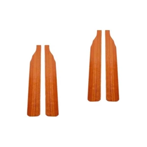 2 PCS Accessoires En Fauteuil Bois Accoudoir Accoudoirs De Chaise Pliante - Photo 1/12