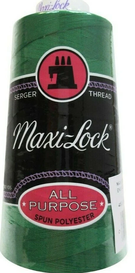 Maxi-Lock ~ Serger Thread - Emerald, 3000 yd - Image 1 of 1