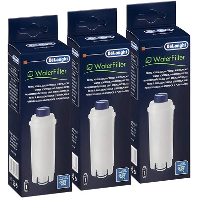 DeLonghi Wasserfilter DLSC002 (3er Pack) für De'Longhi Kaffeevollautomaten