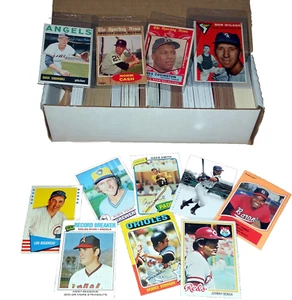$75+ Baseball Card Collection- 500 Cards Incl. 1950S-60S-70S-80S Topps/Fleer/Bow - Picture 1 of 1