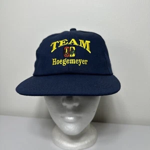 Team Hoegemeyer Blue and Yellow Hat K-Products VTG - Picture 1 of 9