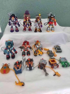 Lot 7 Vintage Voice Comm Comm Command Rescue Heroes Actionfiguren & 15 Rucksäcke 1 - Bild 1 von 17