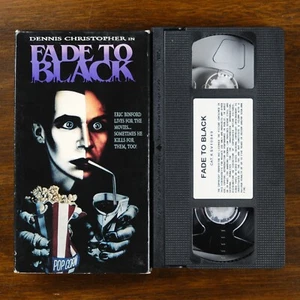 Fade to Black ( 1980) - VHS Horror - TESTED and in NEAR PERFECT CONDITION - Picture 1 of 8
