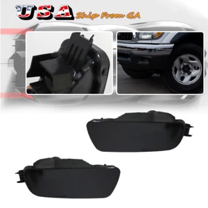 2x Smoke Lens Front Bumper Corner Turn Signal Lights For 2001-2004 Toyota Tacoma - Picture 1 of 8