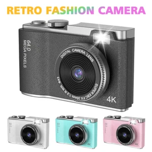 Cámara digital de 2,4"" mini compacta 64 MP HD TFT videocámara DV pantalla LCD - Imagen 1 de 31