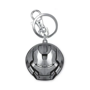 Hulkbuster Mask Pewter Keychain / Keyring - Foto 1 di 4