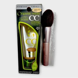 Mally Brush & Physicians Formula Organic Wear CC Cream - Light/Medium - Picture 1 of 3