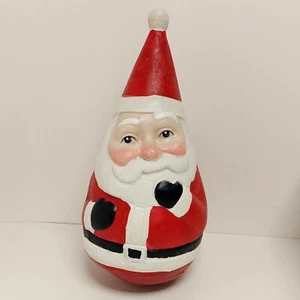 Babbo Natale Gnomo Decorazione Arte Popolare Grande 11,5 Pollici di Altezza - Foto 1 di 11