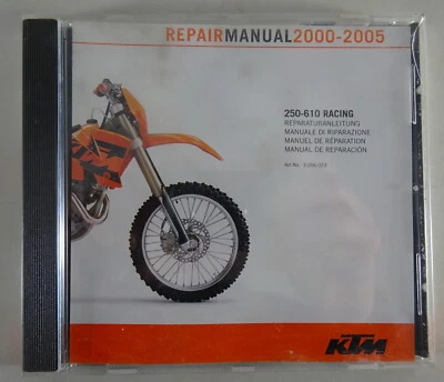 Manual De Taller KTM 250-610 RACING Año 2000 - 2005 - Imagen 1 de 2