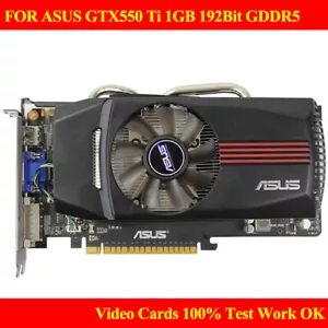 Tested 100% Can Work FOR ASUS GTX550 Ti 1GB 192Bit GDDR5 Video Cards - Picture 1 of 4