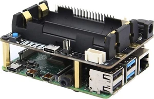Geekworm UPS for Raspberry Pi, X728 V2.3 (Max 5.1V 6A) 18650 UPS & Power Mana... - Afbeelding 1 van 2