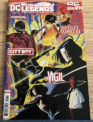 DAWN OF DC: WE ARE LEGENDS SPECIAL EDITION JULY 2023 DC COMIC & BAGGED - Image 1 of 4