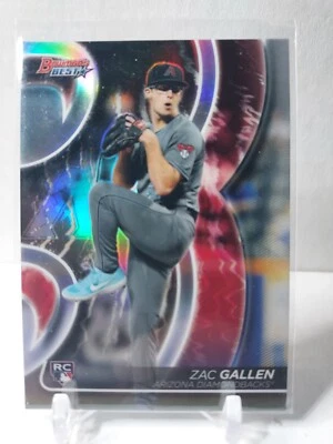2020 Bowman's Best - Zac Gallen #35 Refractor (RC) - Image 1 of 4
