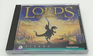 Lords of Magic Sierra PC 1997 Win98 XP RPG Game CD Original - Picture 1 of 4