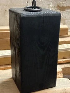 Reclaimed, large wooden door stop - Picture 1 of 8