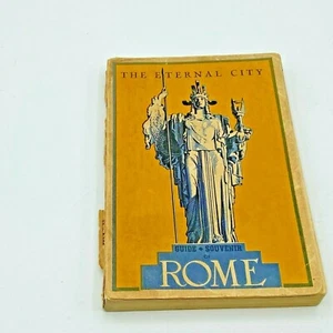 The Eternal City Guide Album Souvenir Book - 13th Ed. Lozzi Publisher Rome - Imagen 1 de 9