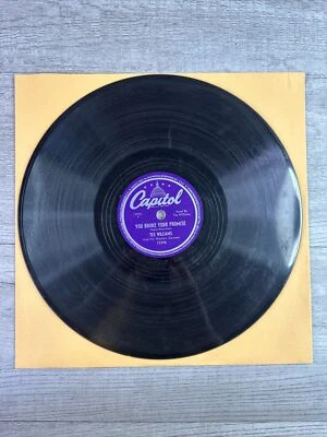 Capitol 10" Record TEX WILLIAMS YOU BROKE YOUR PROMISE/ I CRIED MYSELF TO SLEEP - Image 1 of 4