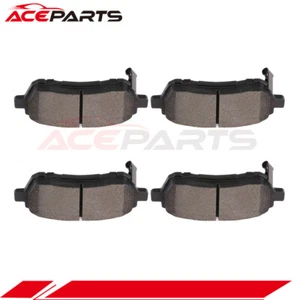 FRONT CERAMIC BRAKE PADS FOR 2011 2012 2013-2019 FORD FIESTA 2011-2014 MAZDA 2 - Picture 1 of 12