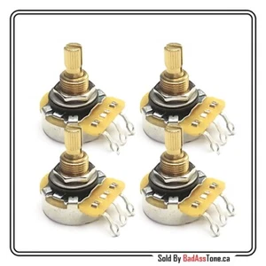 CTS 500K 450G Serie - Kurzschaft Linear Taper - Gitarre & Bass Pro Potis (4 Stück) - Bild 1 von 1