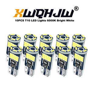 10x XWQHJW T10 168 194 LED Placa Bombilla Interior Bombillas Blanco 6000K - Imagen 1 de 12