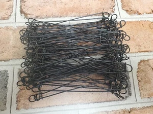 Loop ties 6" long 16 gauge for tying rebar or sand bags pack of 100 pieces - Picture 1 of 3