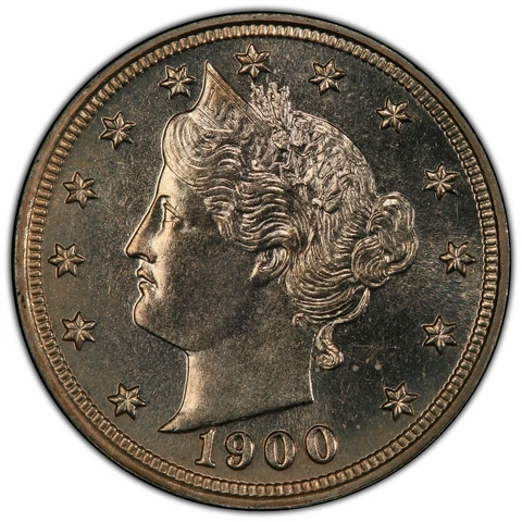 1900 Liberty Nickel PCGS PR65 STUNNING - RARE - Undergraded Cover