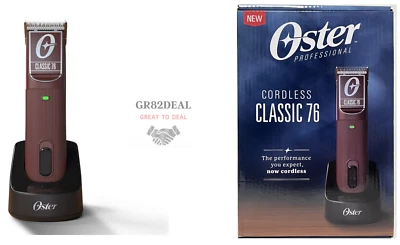 Oster 76076-910 Cordless Classic 76 Motor Clipper Blade Size 000 Included NEW - Image 1 of 4