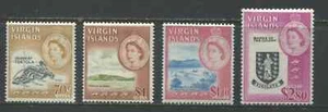 Vitgin Islands QEII 1964 70 cents to $2.80 mint o.g. hinged - Picture 1 of 1