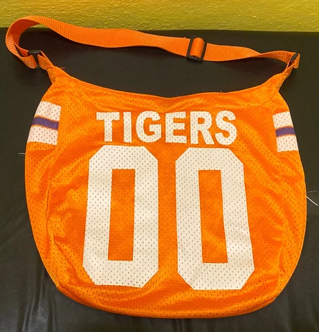 Clemson Tigers Jersey Tote Bag Purse Awesome  Only One Exactly Like It On eBay Cover