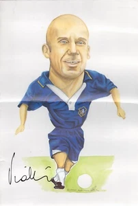 POSTER CHELSEA FIRMATO GIANLUCA VIALLI - Foto 1 di 1