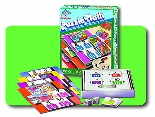Mighty Mind Puzzle Math Ages 4-8 (1- 4 children) (#40500) by Leisure Learning - Image 1 of 1