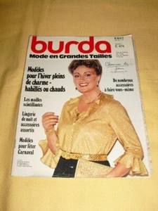 BURDA Mode en Grandes Tailles N° E 474 1979. - Foto 1 di 2