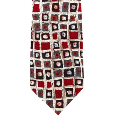 Daniel de Fasson Tie 100% Silk Abstract In Motion, Miami 57 x 4 - Image 1 of 3