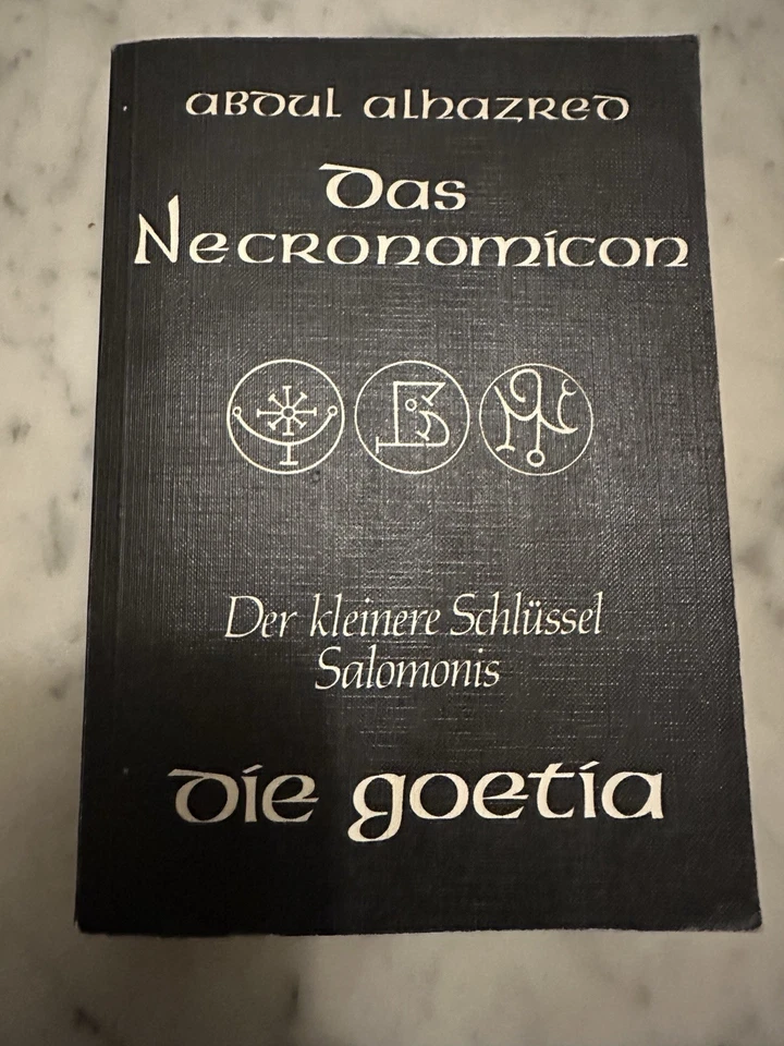 Gregor A Gregorius. aboul alhazreo. Das Necronomicon - Bild 1 von 3