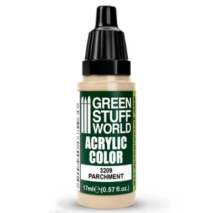 Green Stuff World Acrylic Color Paint - PARCHMENT 17ml - Picture 1 of 2