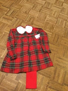 Neu mit Etikett Cecil & Lou Mädchen Weihnachten kariertes Legging Set, Größe 10!  - Bild 1 von 10