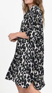 Frogbox Sommer / Urlaubs Kleid Seidiges Animal Print Größe S Neu VK 169,- € - Bild 1 von 7