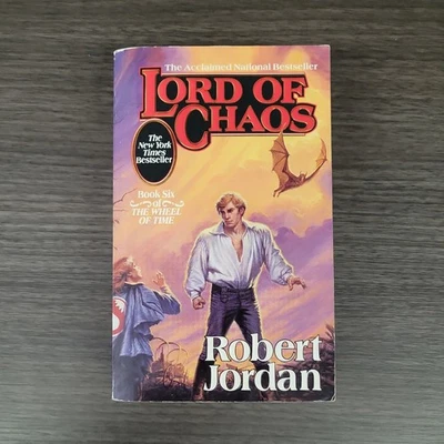 Lord of Chaos (WoT #6) - Robert Jordan - Tor Fantasy MMPB 1995 - VGC - Image 1 of 4