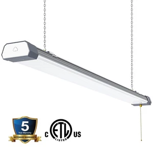 2Pcs LED Linkable Utility Shop Lights Garage Office Workshop Ceiling Lights - Picture 1 of 9