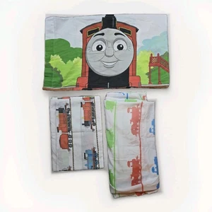 Thomas the Train Thomas And Friends 3 pc Twin Sheet Set - Picture 1 of 3