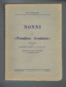 NONNI T.1  Premières aventures   Jon SVENSSON  Editions ALSATIA   TBE - Picture 1 of 4