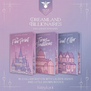 SIGNIERT The Dreamland Billionaires von Lauren Asher FAIRYLOOT HC Kleingedrucktes - Bild 1 von 24